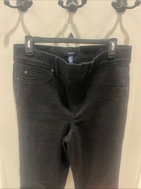 SPANX Black Skinny bootcut Jeans — Slimming High-Rise Style
